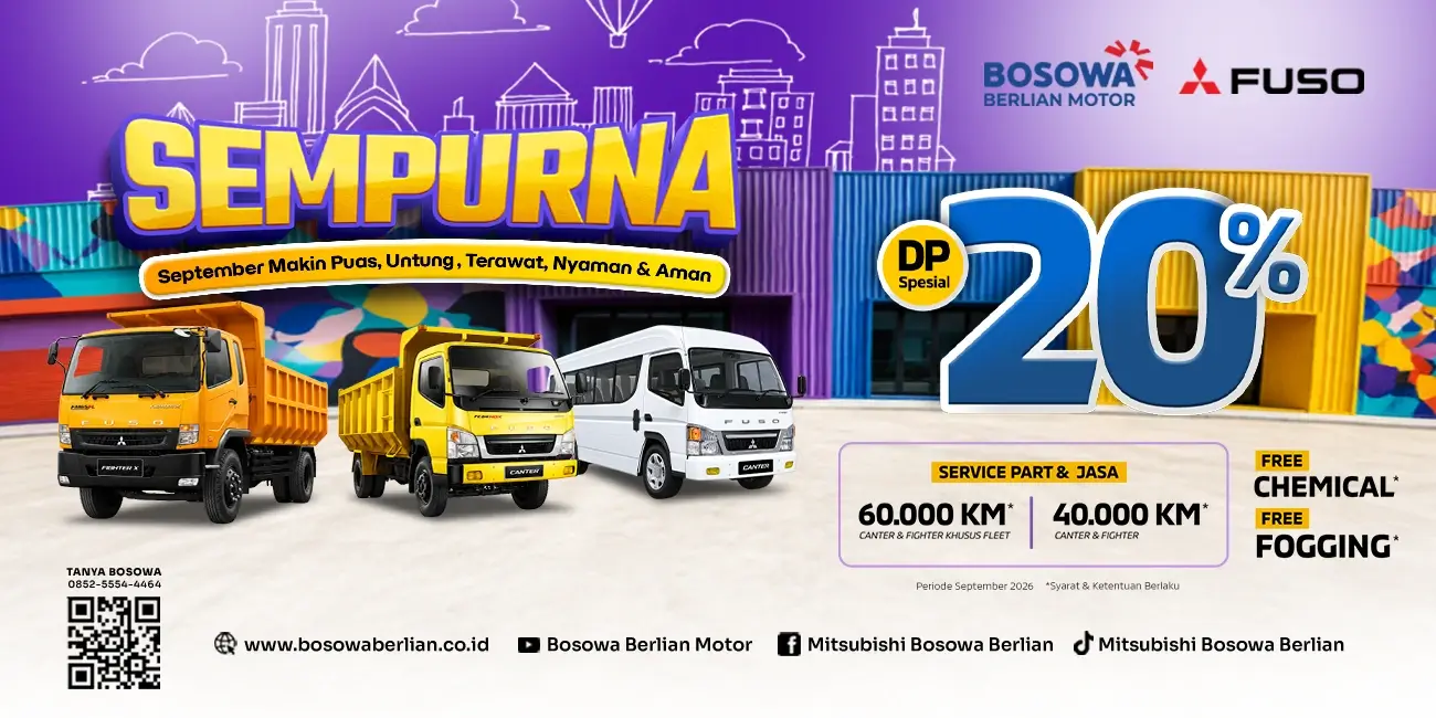 Promo Mitsubishi Fuso September Phone