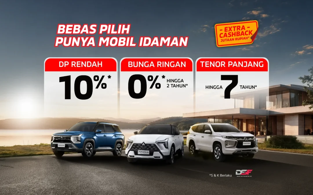 PROGRAM PENJUALAN MITSUBISHI MOTORS SEPTEMBER 2026